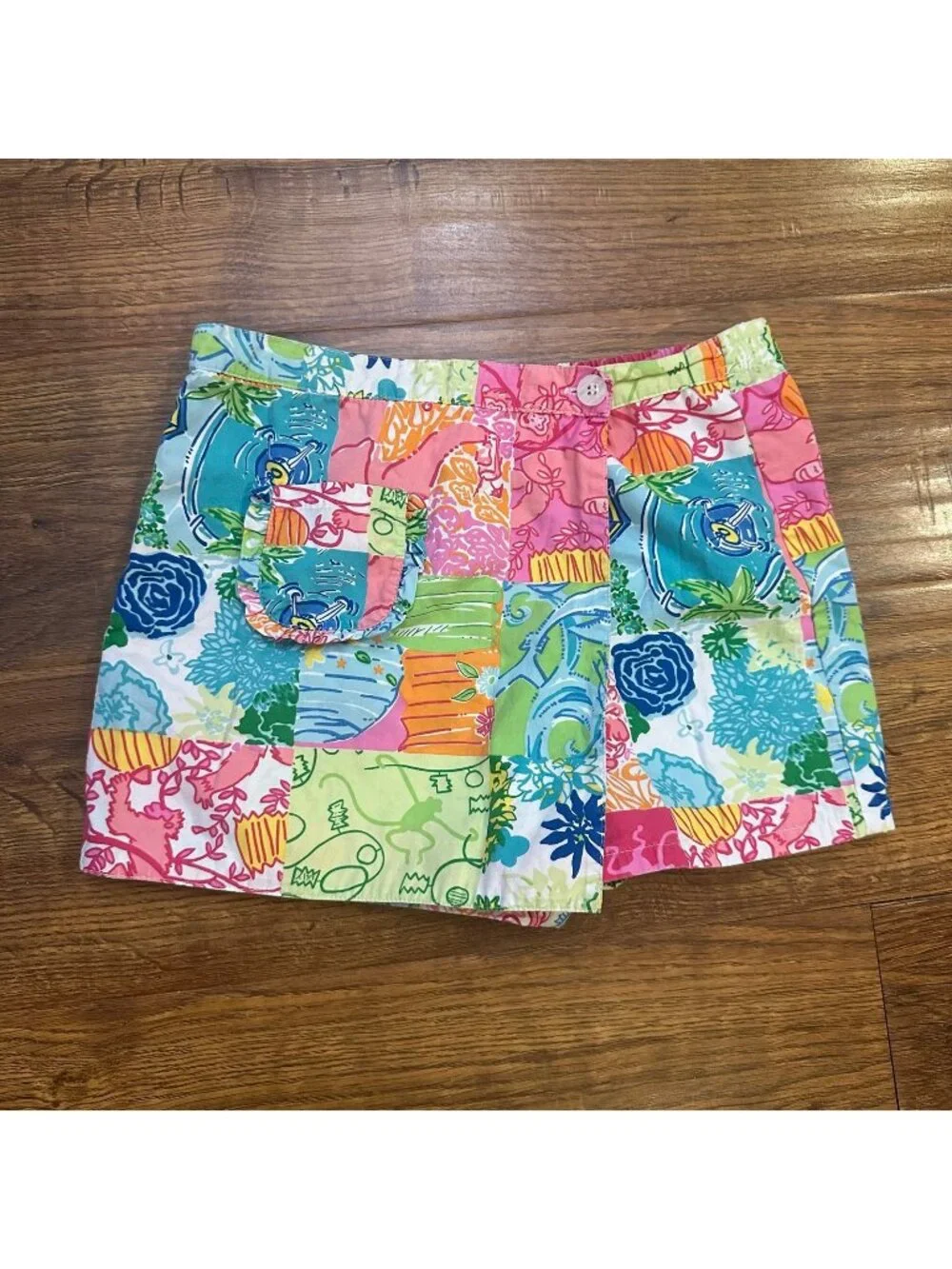 Vintage white label Lilly Pulitzer girls skort